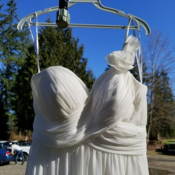 Single strap corset sweetheart Wedding Dress - Picture 5 of 7